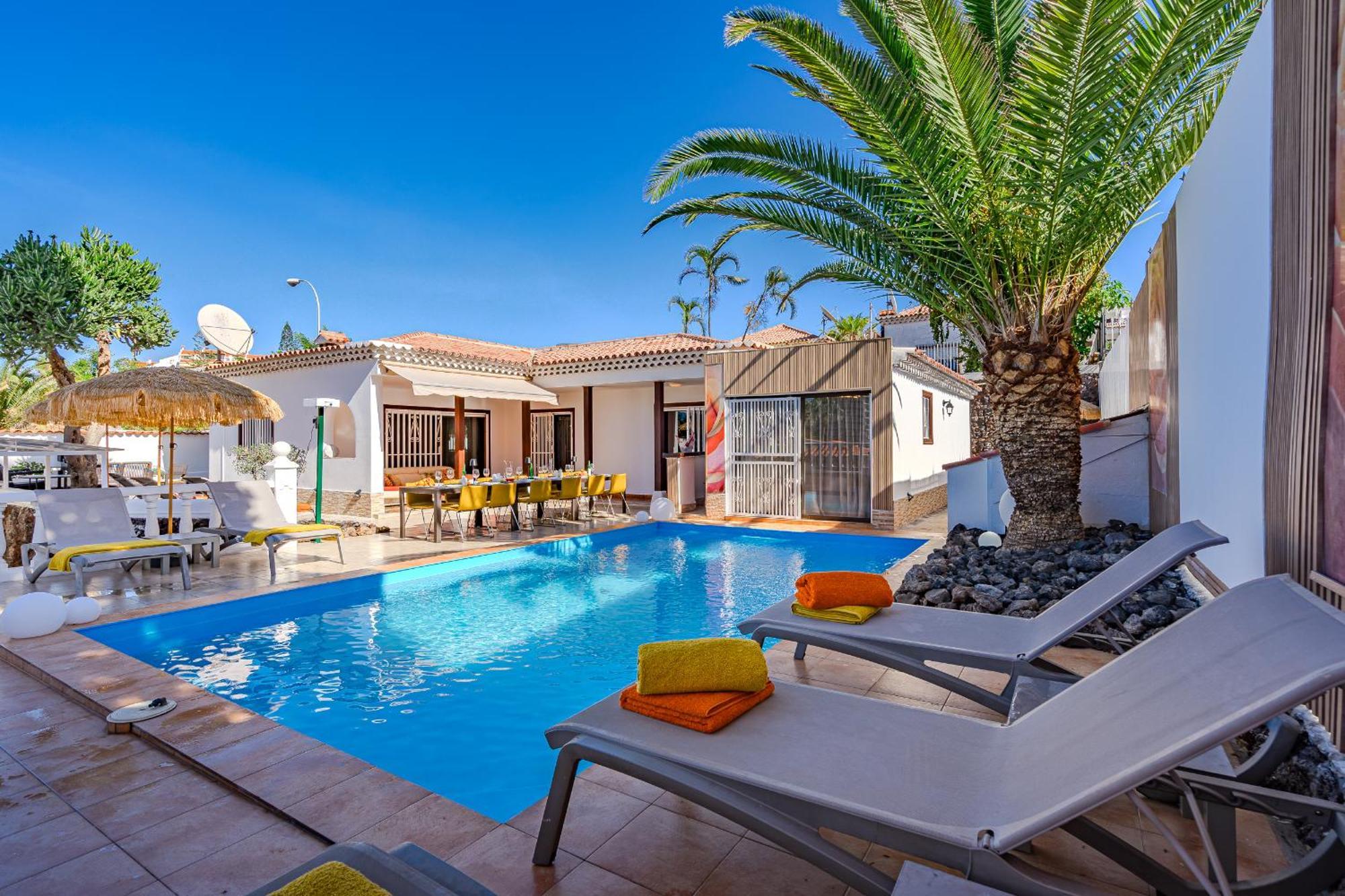 Villa 4Bed Private Pool En Los Cristianos Los Cristianos  Luaran gambar