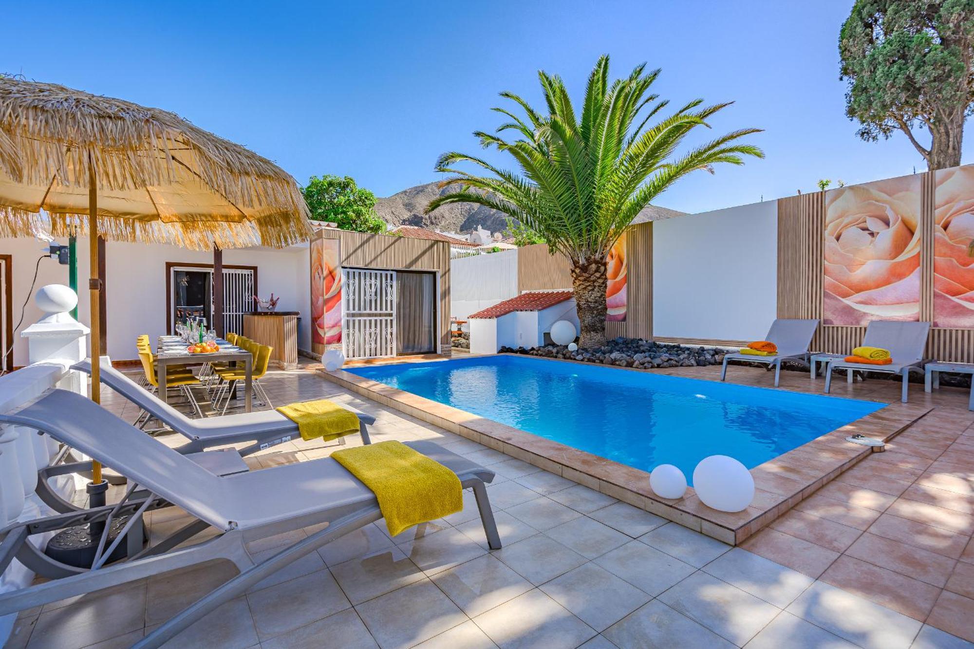 Villa 4Bed Private Pool En Los Cristianos Los Cristianos  Luaran gambar