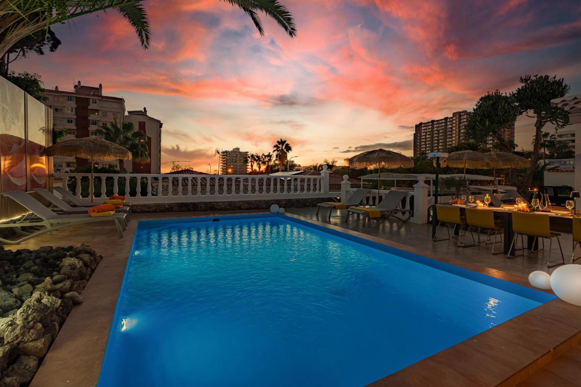 Villa 4Bed Private Pool En Los Cristianos Los Cristianos  Luaran gambar