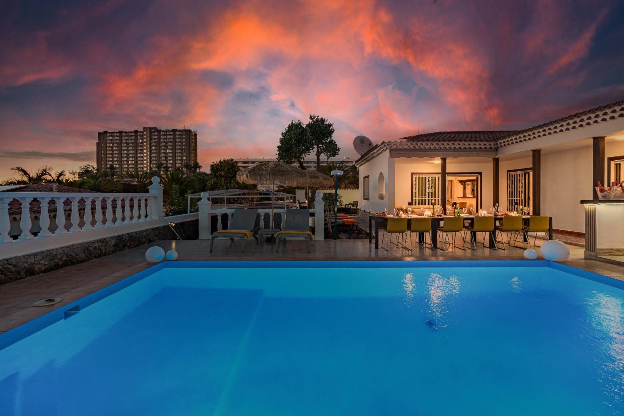 Villa 4Bed Private Pool En Los Cristianos Los Cristianos  Luaran gambar